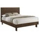 Glenwood Warm Brown Queen Platform Bed