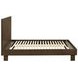 Glenwood Warm Brown Queen Platform Bed