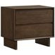 Glenwood Warm Brown 2 Drawer Nightstand