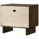 Glenwood Warm Brown 2 Drawer Nightstand