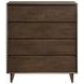 Glenwood Warm Brown 4 Drawer Chest