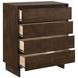 Glenwood Warm Brown 4 Drawer Chest
