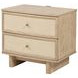 Kailani Beige Oak 2 Drawer Nightstand