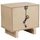 Kailani Beige Oak 2 Drawer Nightstand