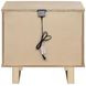 Kailani Beige Oak 2 Drawer Nightstand