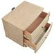 Kailani Beige Oak 2 Drawer Nightstand