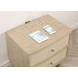Kailani Beige Oak 2 Drawer Nightstand