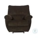 Elliott Chocolate Glider Recliner