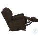 Elliott Chocolate Glider Recliner