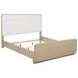 Ladera Light Elm and Cream California King Panel Bed