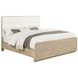 Ladera Light Elm and Cream California King Panel Bed