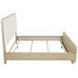 Ladera Light Elm and Cream California King Panel Bed