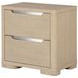 Ladera Light Elm 2 Drawer Nightstand