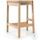 Tex Natural Rosa Morada Counter Height Stool