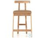 Tex Natural Rosa Morada Counter Height Stool