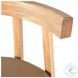 Tex Natural Leather Bar Stool