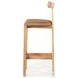 Tex Natural Leather Bar Stool
