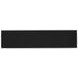 Pinstripe Dark Chocolate and Rich Walnut 4 Door Sideboard with LED