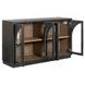 Archway Charcoal 4 Glass Door Accent Cabinet
