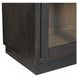 Archway Charcoal 2 Glass Door Accent Cabinet