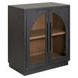 Archway Charcoal 2 Glass Door Accent Cabinet