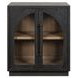 Archway Charcoal 2 Glass Door Accent Cabinet