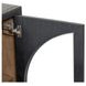 Archway Charcoal 2 Glass Door Accent Cabinet