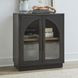 Archway Charcoal 2 Glass Door Accent Cabinet