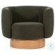 Calista Atlantis Moss Swivel Chair