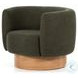 Calista Atlantis Moss Swivel Chair