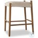 Glenmore Smoked Oak Counter Height Stool