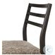 Glenmore Light Carbon and Taupe Shearling Counter Height Stool