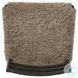 Glenmore Light Carbon and Taupe Shearling Counter Height Stool