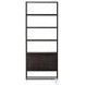 Kelby Gunmetal 2 Door Bookcase
