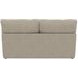 Brett Honey Loveseat with Cuddler Cushions