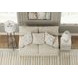 Brett Honey Loveseat with Cuddler Cushions