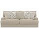 Brett Honey 93" Sofa with Cuddler Cushions