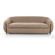 Lyla Sheepskin Camel 87" Upholstered Sofa