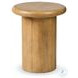 Zach Burnished Parawood End Table