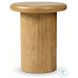 Zach Burnished Parawood End Table
