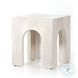 Fausto Bleached Guanacaste End Table