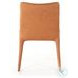Monza Heritage Camel Leather Dining Chair Set of 2