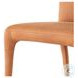 Monza Heritage Camel Leather Dining Chair Set of 2