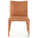 Monza Heritage Camel Leather Dining Chair Set of 2