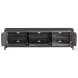 Signature Designs Dark Gray Bone Elation Long TV Stand