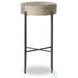 Nocona Black and White Speckled Hide Bar Stool