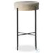 Nocona Black and White Speckled Hide Bar Stool