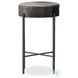 Nocona Black and White Speckled Hide Counter Height Stool