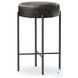 Nocona Black and White Speckled Hide Counter Height Stool