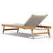 Delano Natural Teak Outdoor Chaise
